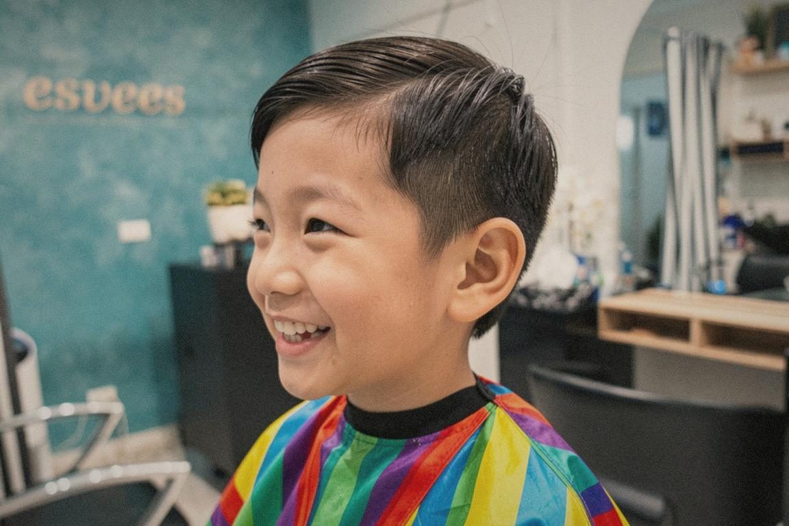 Kids Haircuts at Salon Esvees